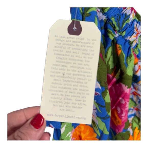 Hawaiian Romper with Midriff Cutout by Lottie & Holly (Band of Gypsies) NEW - Picture 6 of 15